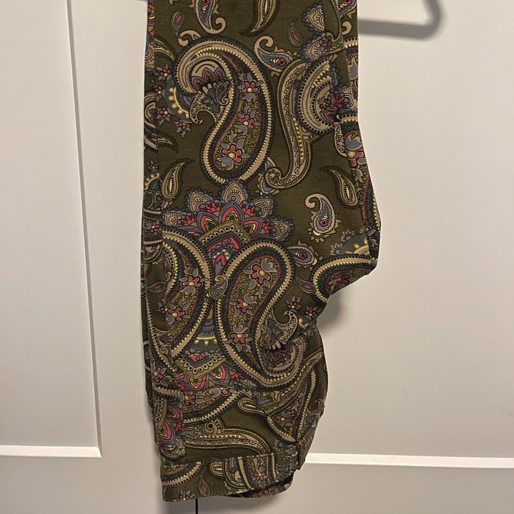 Mango Paisley Pants